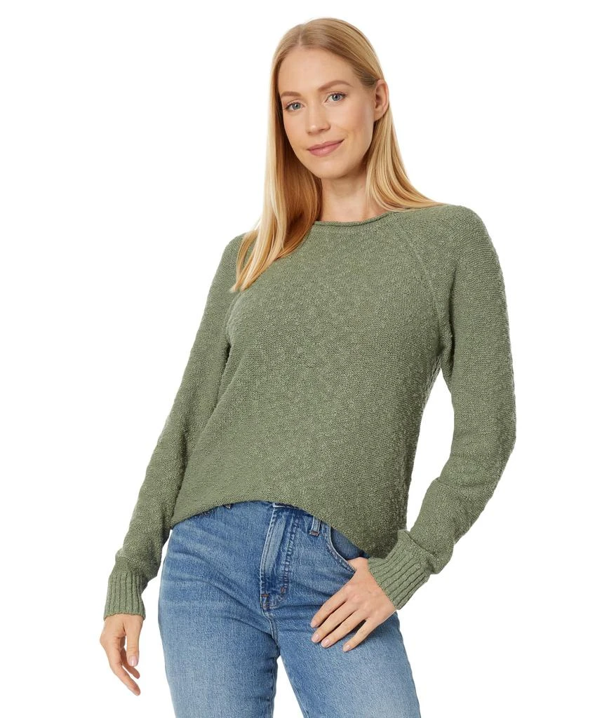 L.L.BEAN Midweight Cotton Slub Rollneck Pullover 1