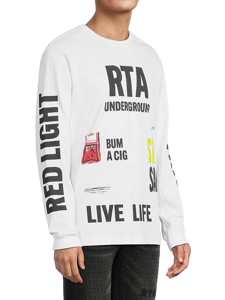 RTA Lawrence Graphic Long-Sleeve T-Shirt 4