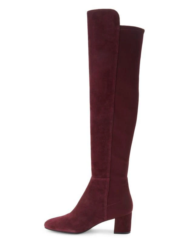 Stuart Weitzman Gillian Suede Knee-High Boots 4