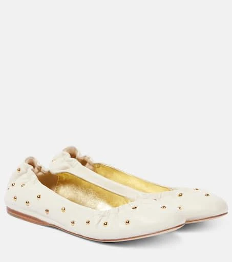 Chloé Eia studded leather ballet flats 1