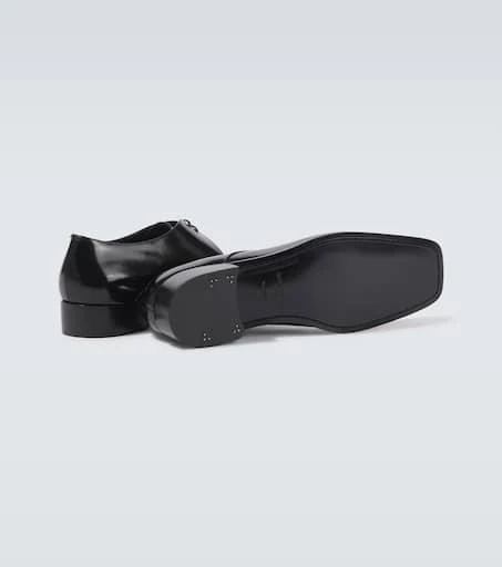 Yves Saint Laurent Jean leather Derby shoes 7
