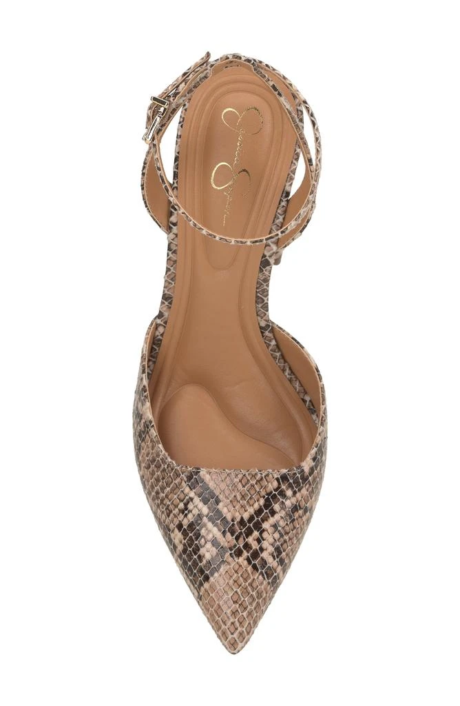 Jessica Simpson Nazela Pointed Toe Ankle Strap Pump 5