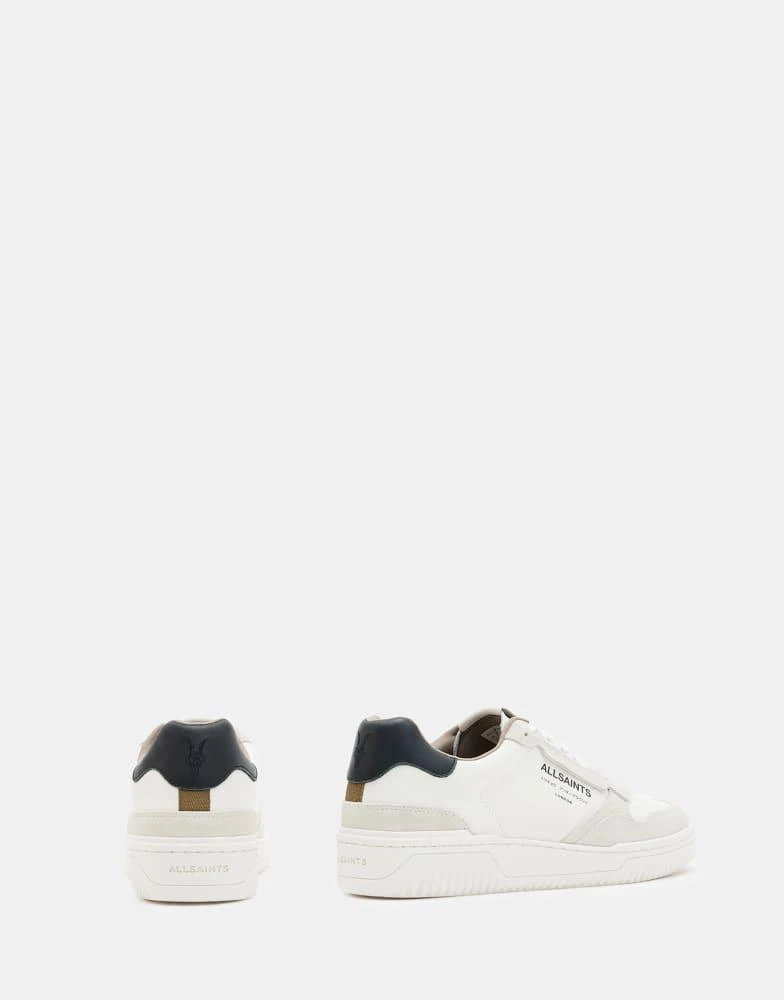 ALL SAINTS AllSaints Regan leather low top trainers in white 2