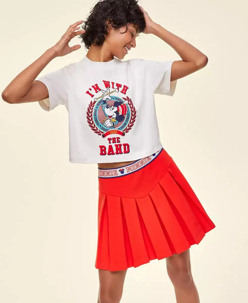 Disney | Macy's Women's Minnie Majorette Pleated Mini Skirt, Created for Macy's 1
