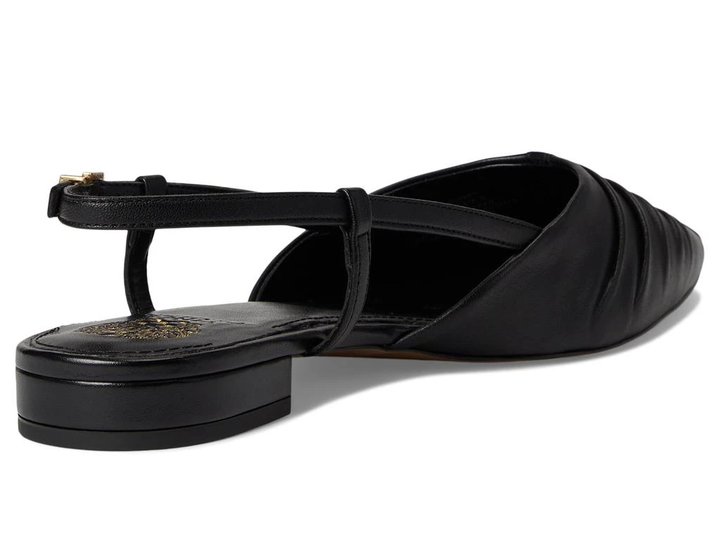 Vince Camuto Agnes Bunched Toe Slingback Flat Mules 5