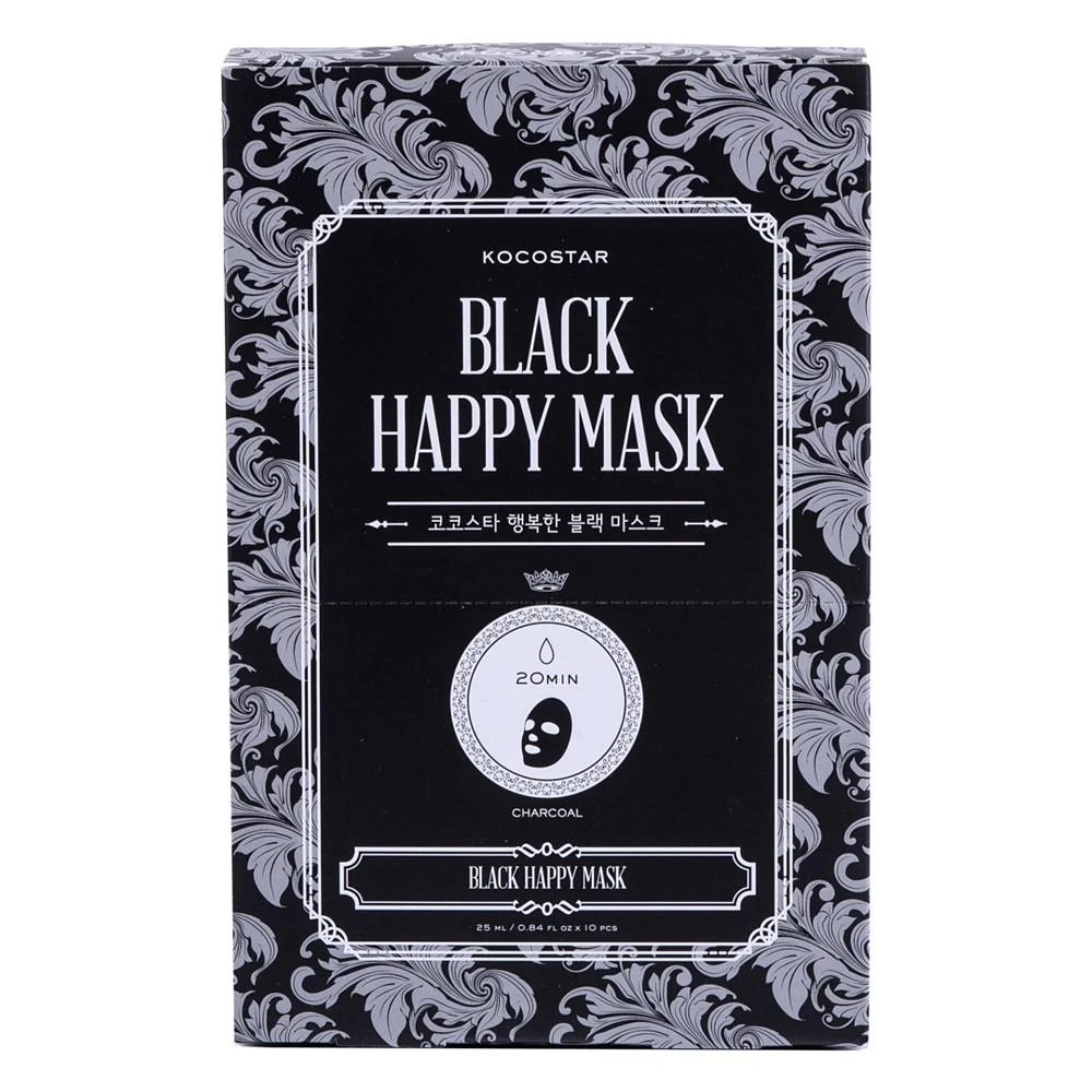 Kocostar Black Happy Mask, 10-Pk. 1
