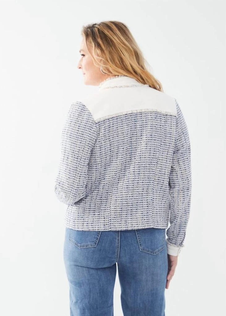 FDJ Fdj - Margot Mixed Media Jacket 3