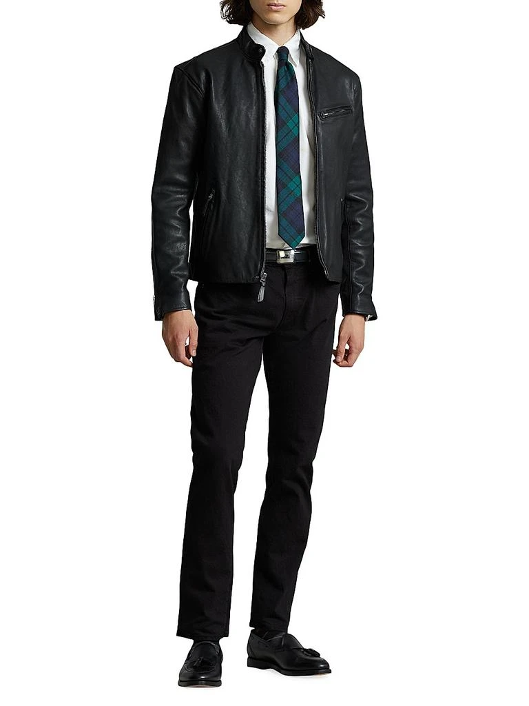 Ralph Lauren Lambskin Café Racer Jacket 2