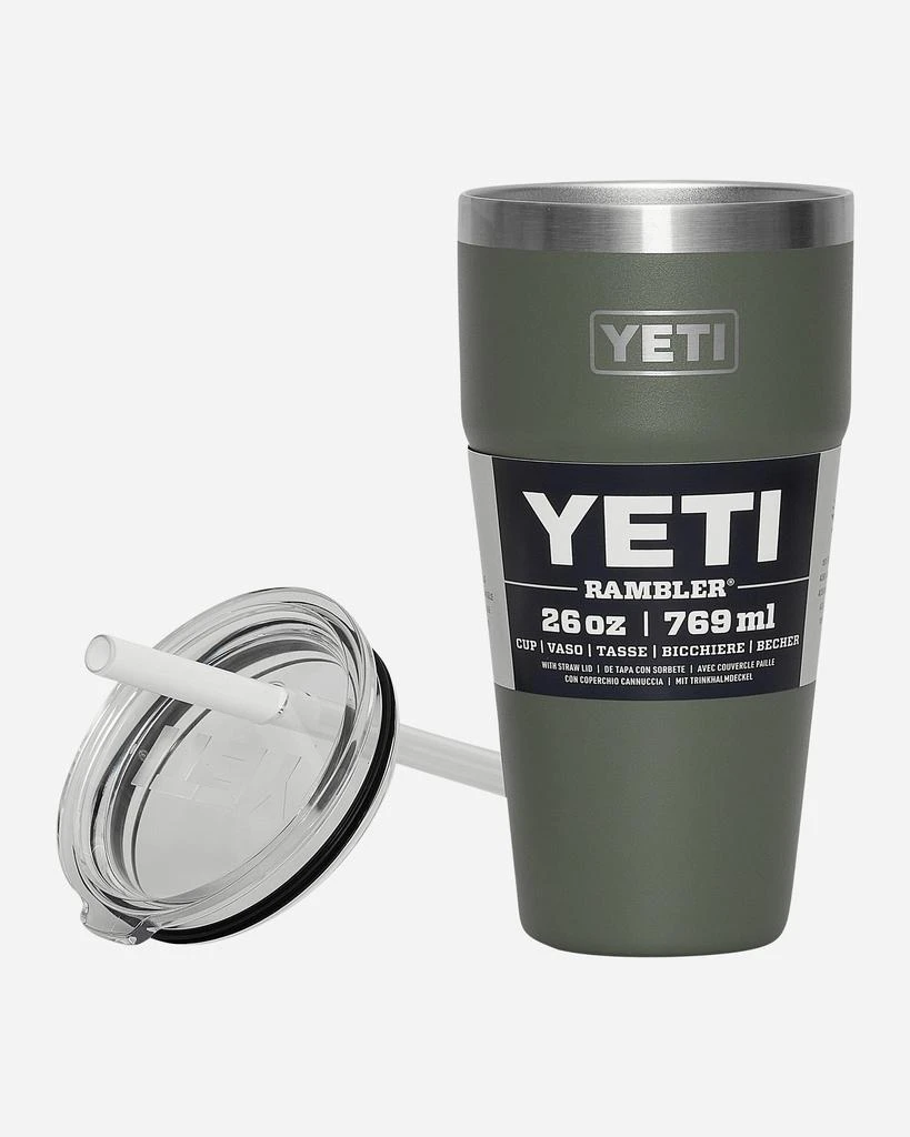 YETI Rambler Straw Cup Camp Green 3