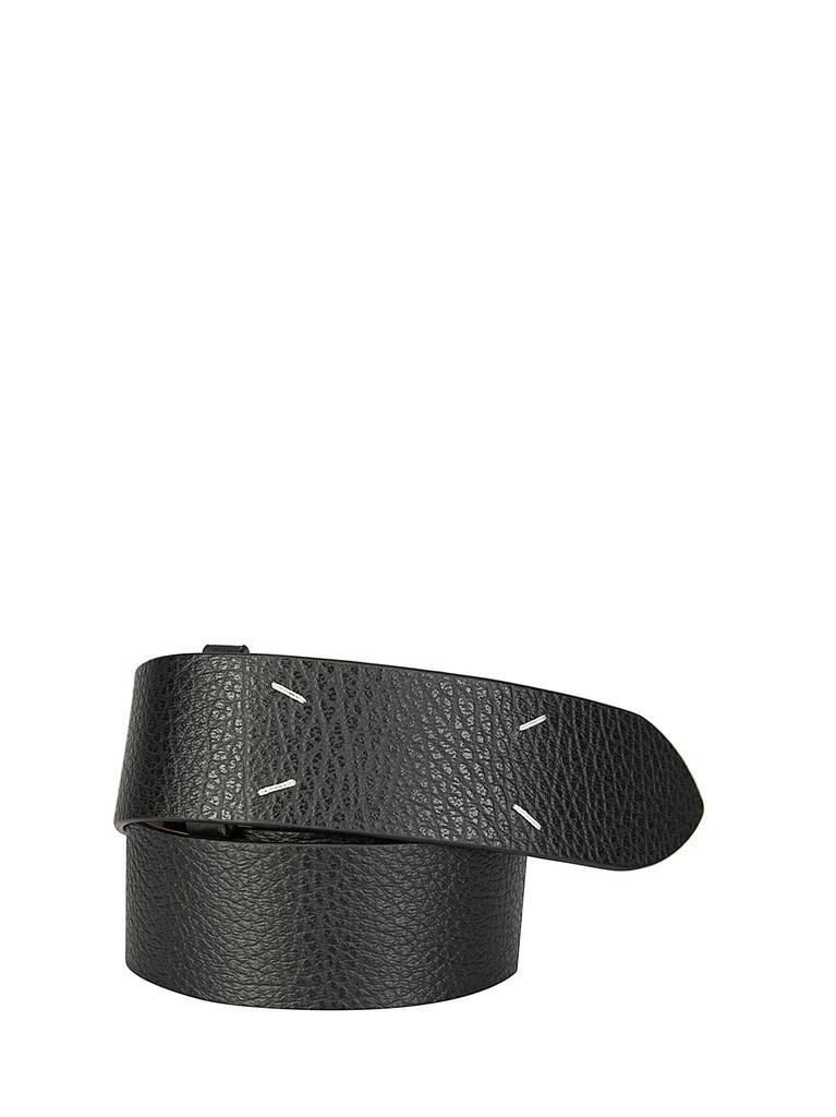 MAISON MARGIELA 45mm Black Belt with Classic Buckle Closure 2