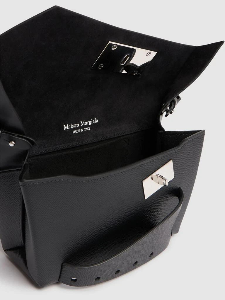 MAISON MARGIELA Small Classique Snatched Leather Clutch 6