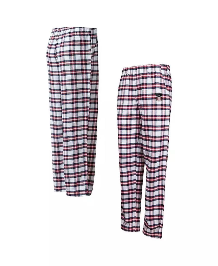 Concepts Sport Women's Navy/Red USWNT Sienna Flannel Pants 1