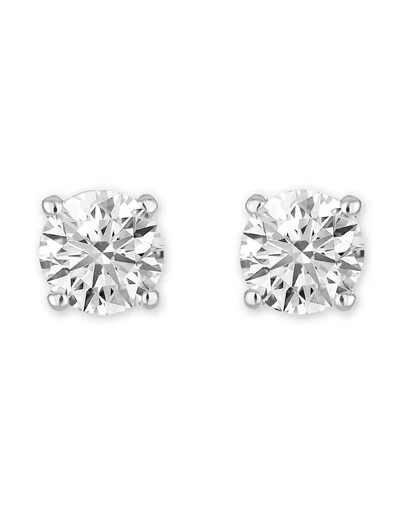 Macy
s Diamond Stud Earrings (1/2 ct. t.w.) in 14k White Gold 2