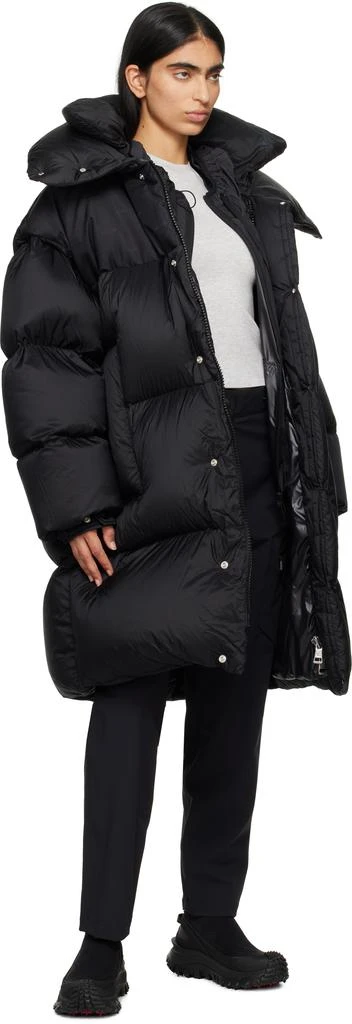 Moncler Black Verone Long Down Jacket 5