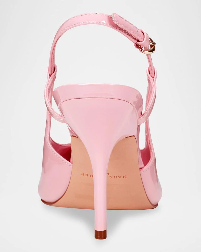 Marc Fisher Torry Patent Leather Slingback Pumps 3