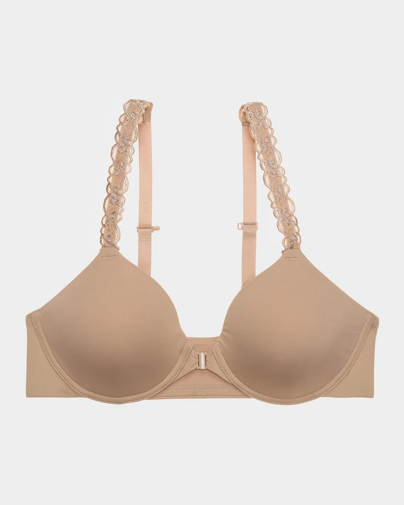 Natori Pure Luxe Convertible Front-Closure Bra 1