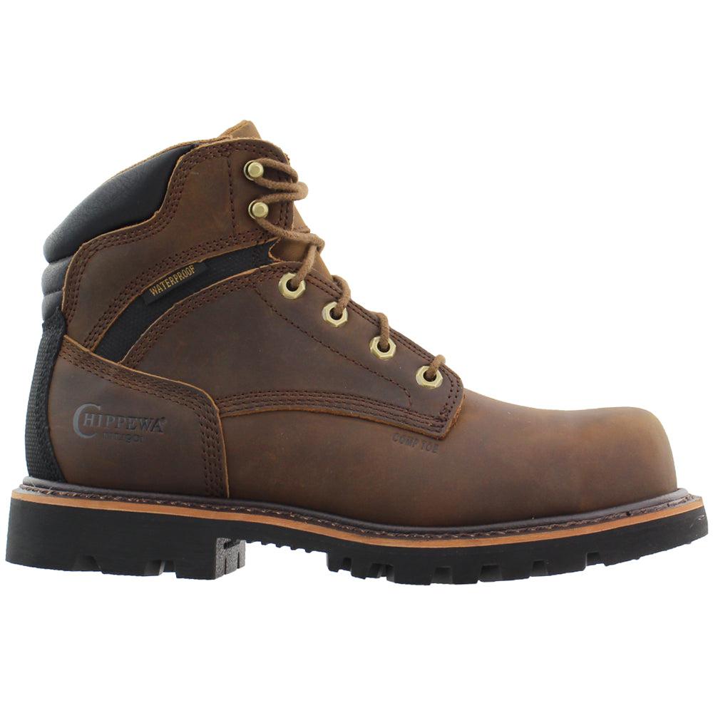 Chippewa Sador 6 Inch Waterproof Composite Toe Work Boots