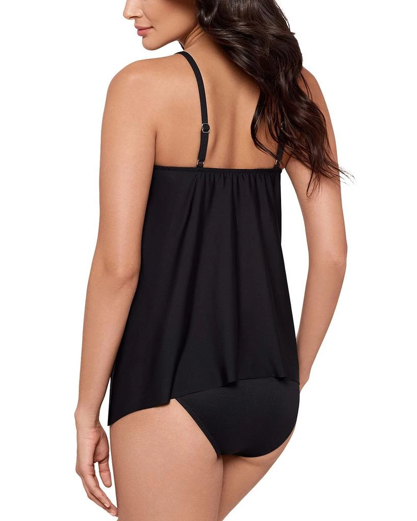 Miraclesuit Ombra Fiore Peephole Tankini Top 4