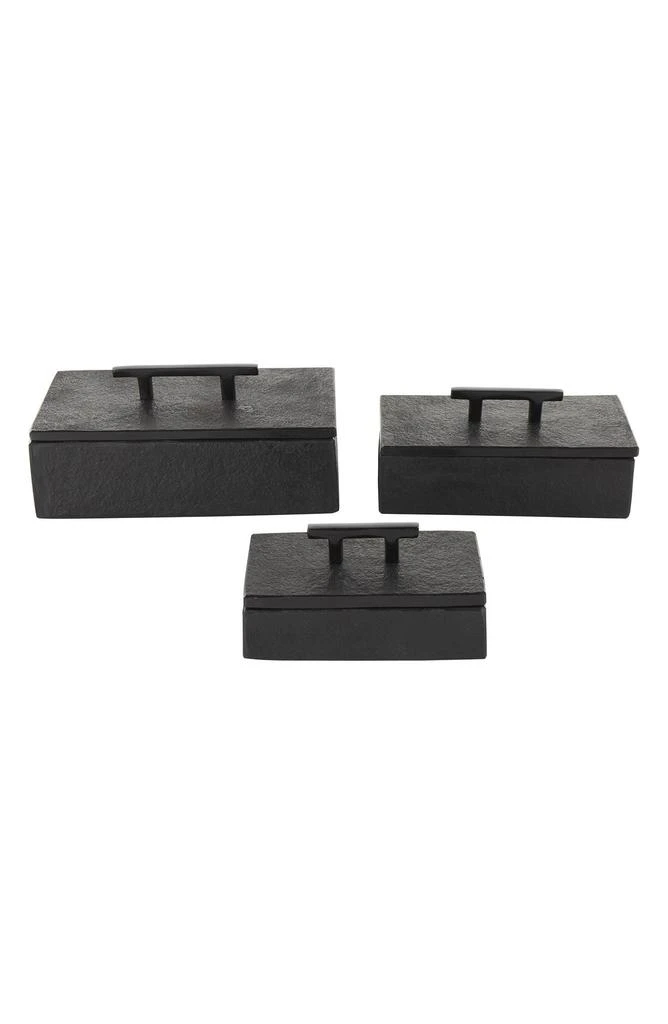 UMA Contemporary Set of 2 Decorative Marble Boxes 1