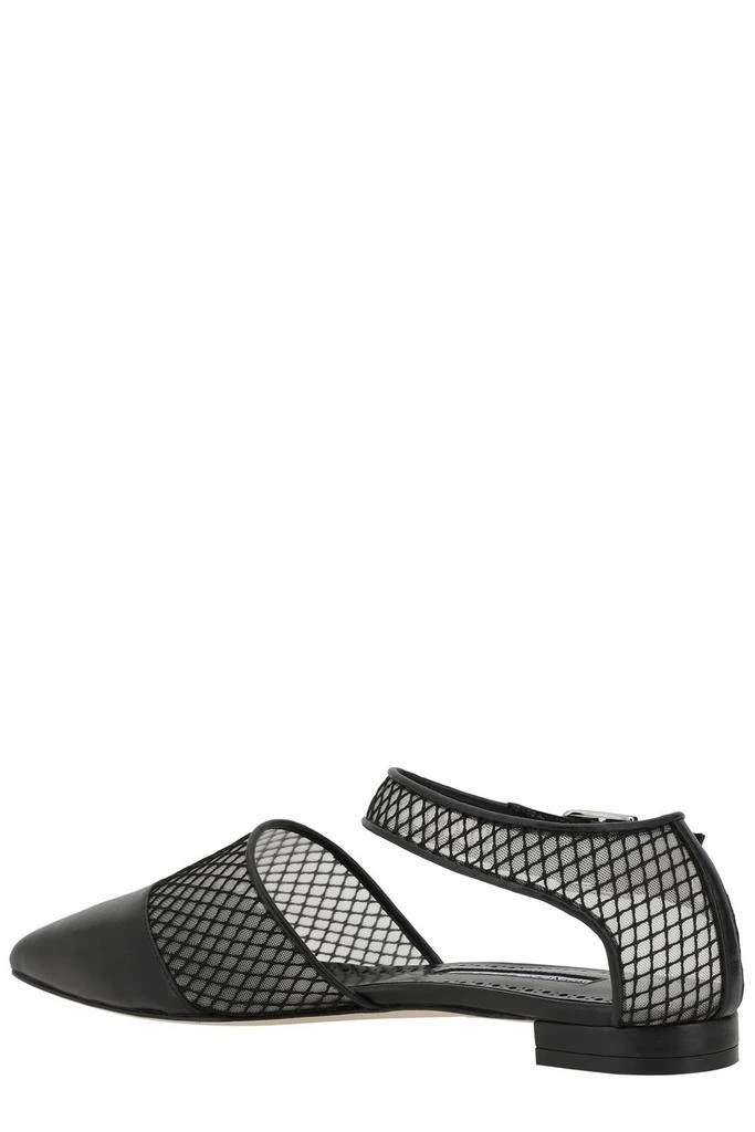 Manolo Blahnik Manolo Blahnik Mesh Panelled Ballerina Shoes 3