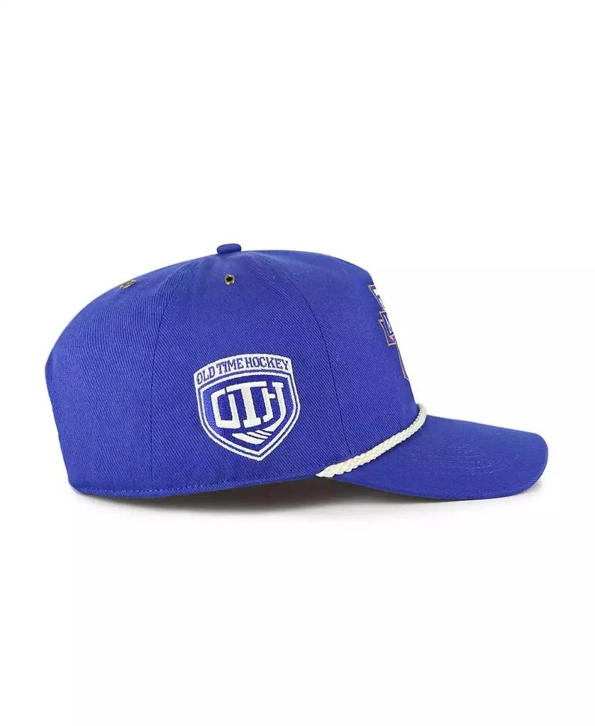 47 Brand Men's Blue Toronto Maple Leafs Old Time Hockey Rafter Sure Shot Hitch Adjustable Hat 4