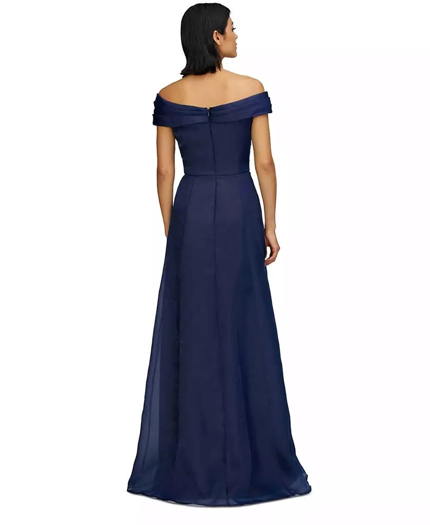 JS Collections Women's Isadora Off-The-Shoulder Gown 4