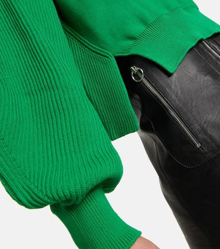 Stella McCartney Cropped cotton sweater 5