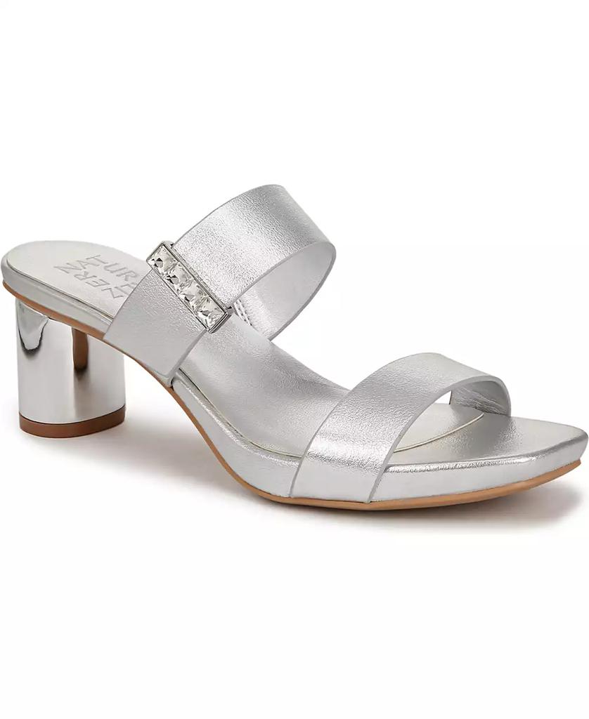 Naturalizer Women's Ida 2 Square Open Toe Slide Dress Sandals