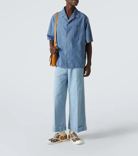 Valentino Denim bowling shirt 2