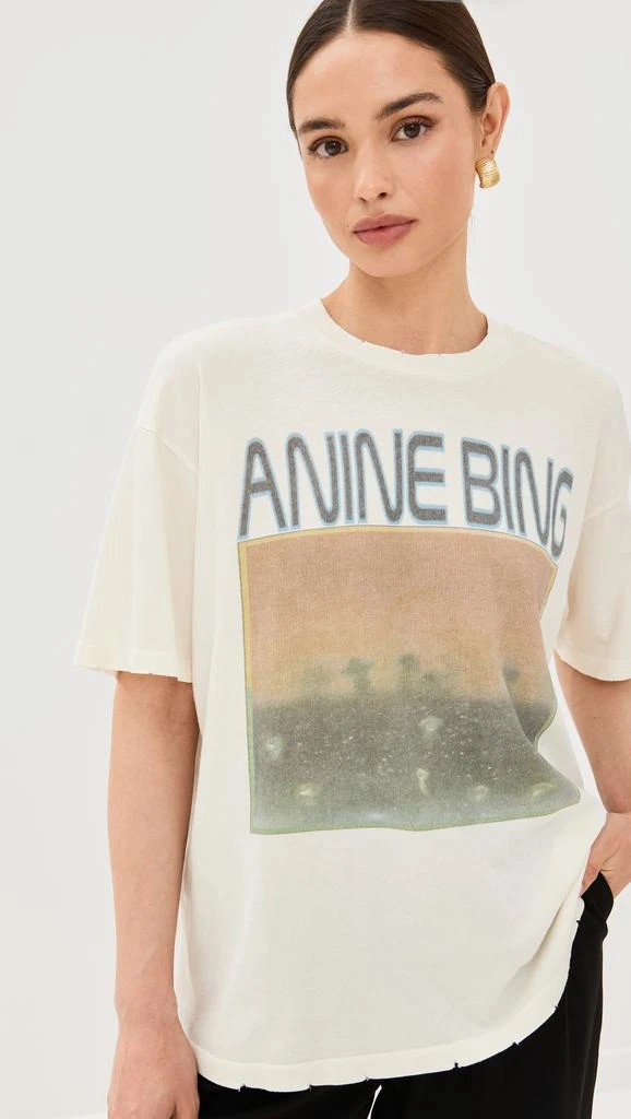 ANINE BING Cade Mushrooms Tee 1