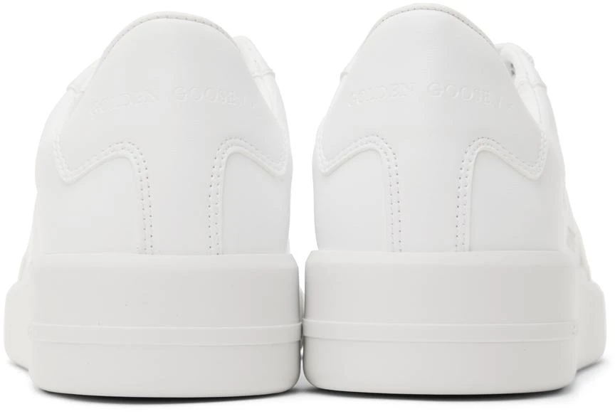 Golden Goose White Purestar Sneakers 2