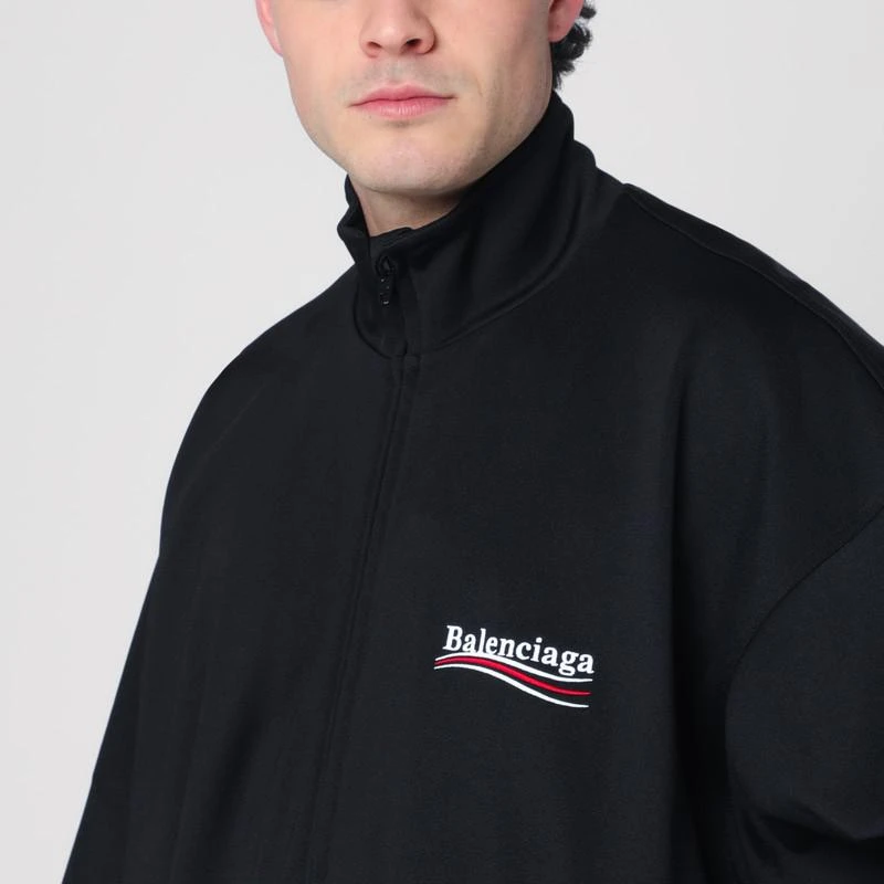 Balenciaga Black zip hoodie Political Campaign 4