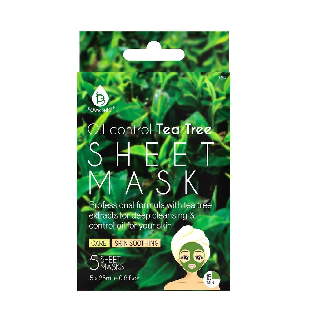 PURSONIC Pursonic Oil Control Tea Tree Sheet Mask