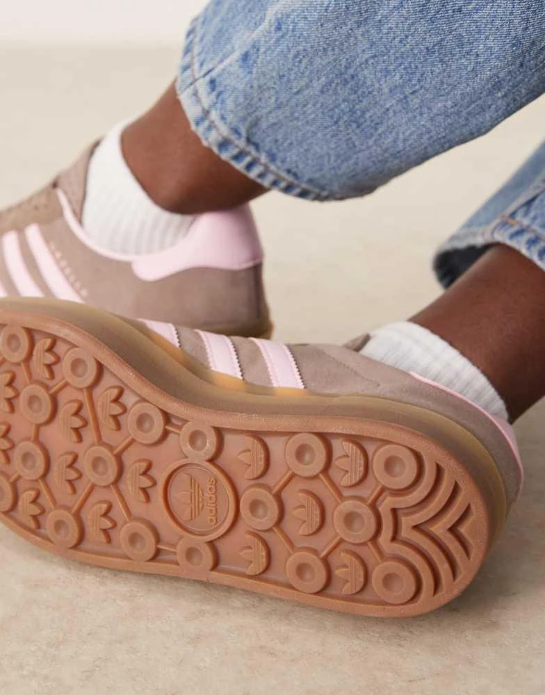 adidas gazelle silver green womens Purple adidas Gazelle Indoor Canvas Women's main image 0