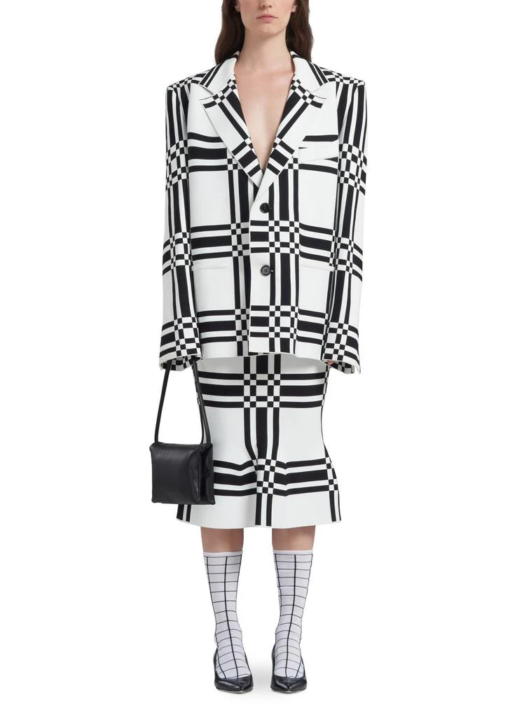Marni Prisma leather clutch 1