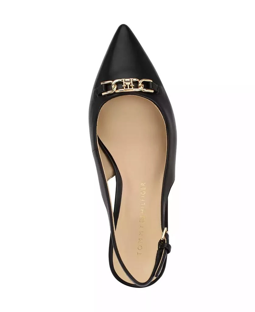 Tommy Hilfiger Women's Tienna Slingback Pointed Toe Pumps 4