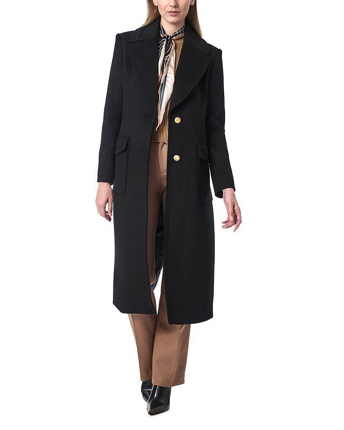 Bernardo Classic tailored Wool Melton Coat 2