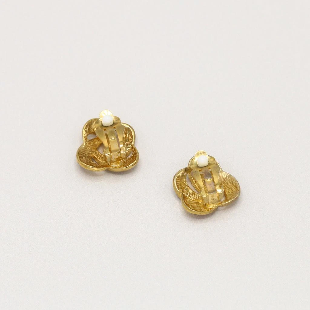 Orelia Vintage Vintage Woven Stone Clip On Earrings 2