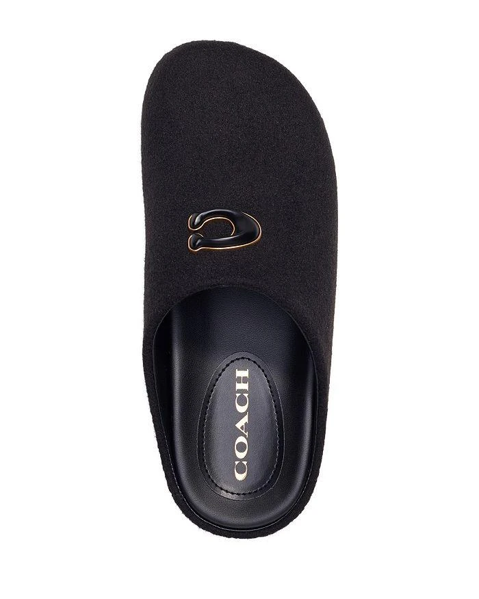 Coach Women's Hadley Felt Slippers 3