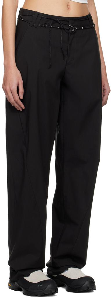 Hyein Seo SSENSE Exclusive Black Trousers
