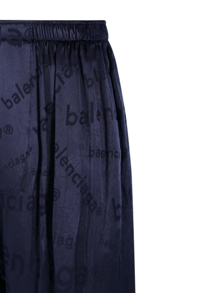 Balenciaga Balenciaga Monogrammed Pyjama Pants 4