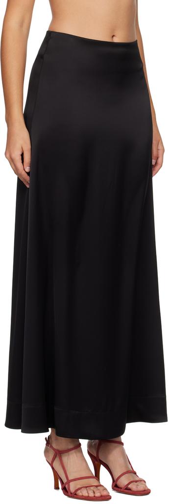 Esse Studios Black Mono Maxi Skirt
