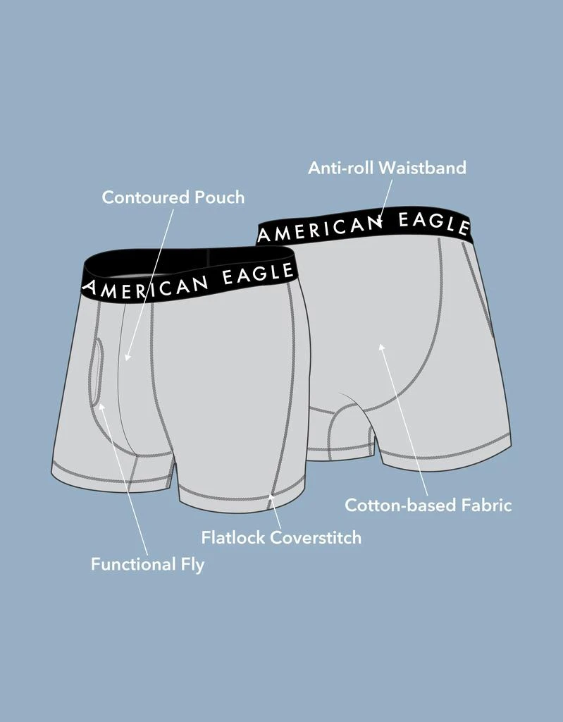 AE AEO Men's Space Dye 4.5" Classic Boxer Brief 1