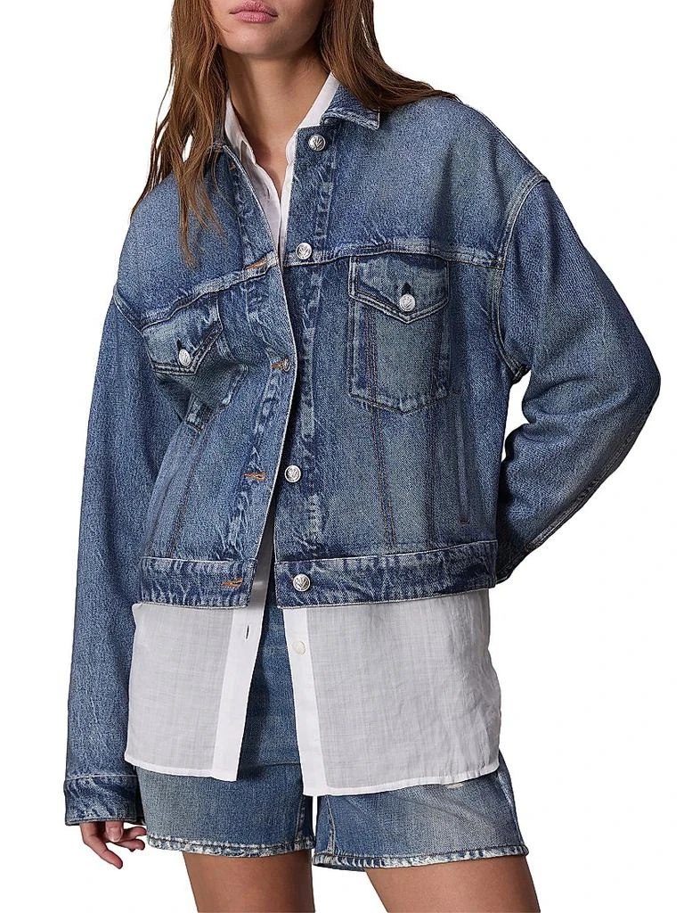 Rag & Bone Miramar Denim Trucker Jacket 3