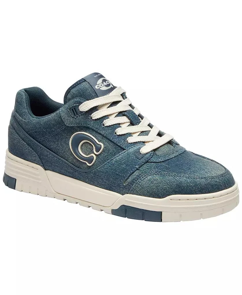 Coach Women
s Soho Loved Denim Lace-Up Sneakers