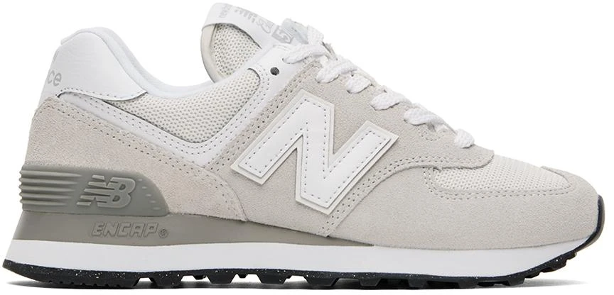 New Balance Beige 574 Core Sneakers 1