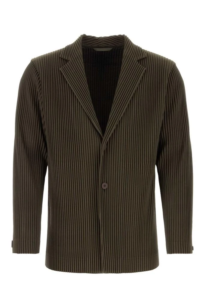 Homme Plissé Issey Miyake Homme Plissé Issey Miyake Single Breasted Tailored Pleats Jacket 1