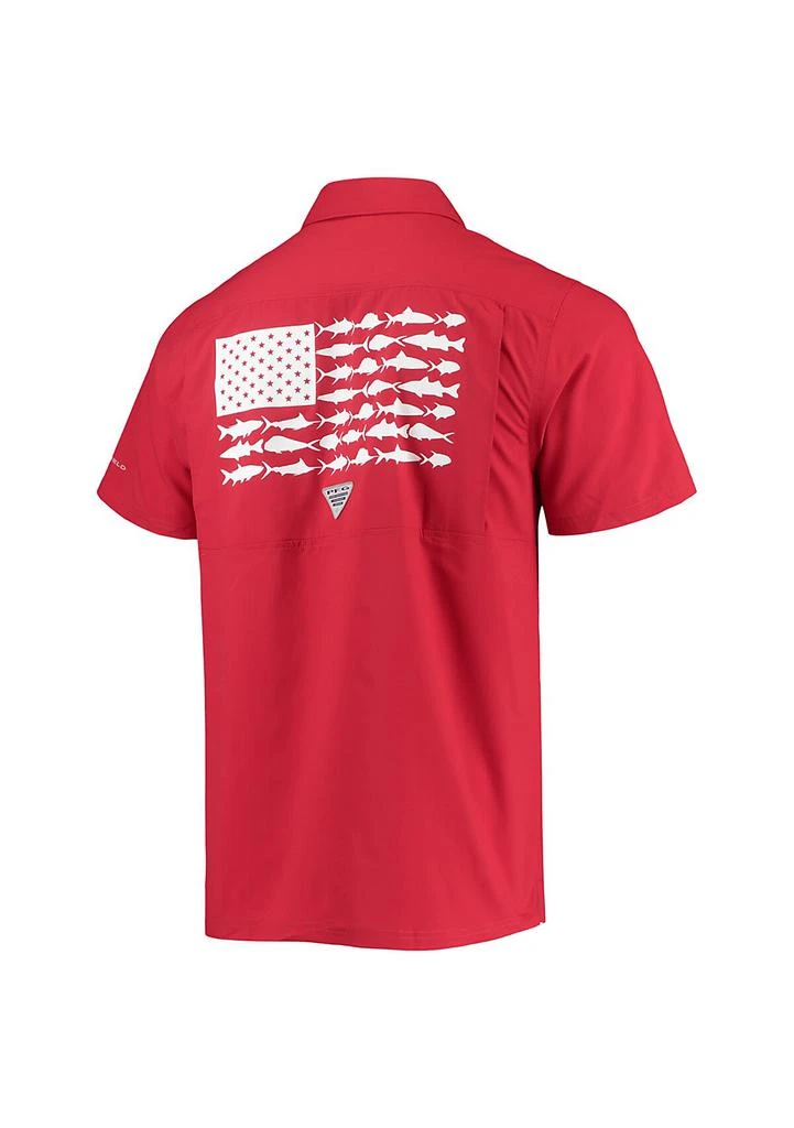 Columbia NCAA PFG Ohio State Buckeyes Slack Tide Camp Button-Up Shirt 3