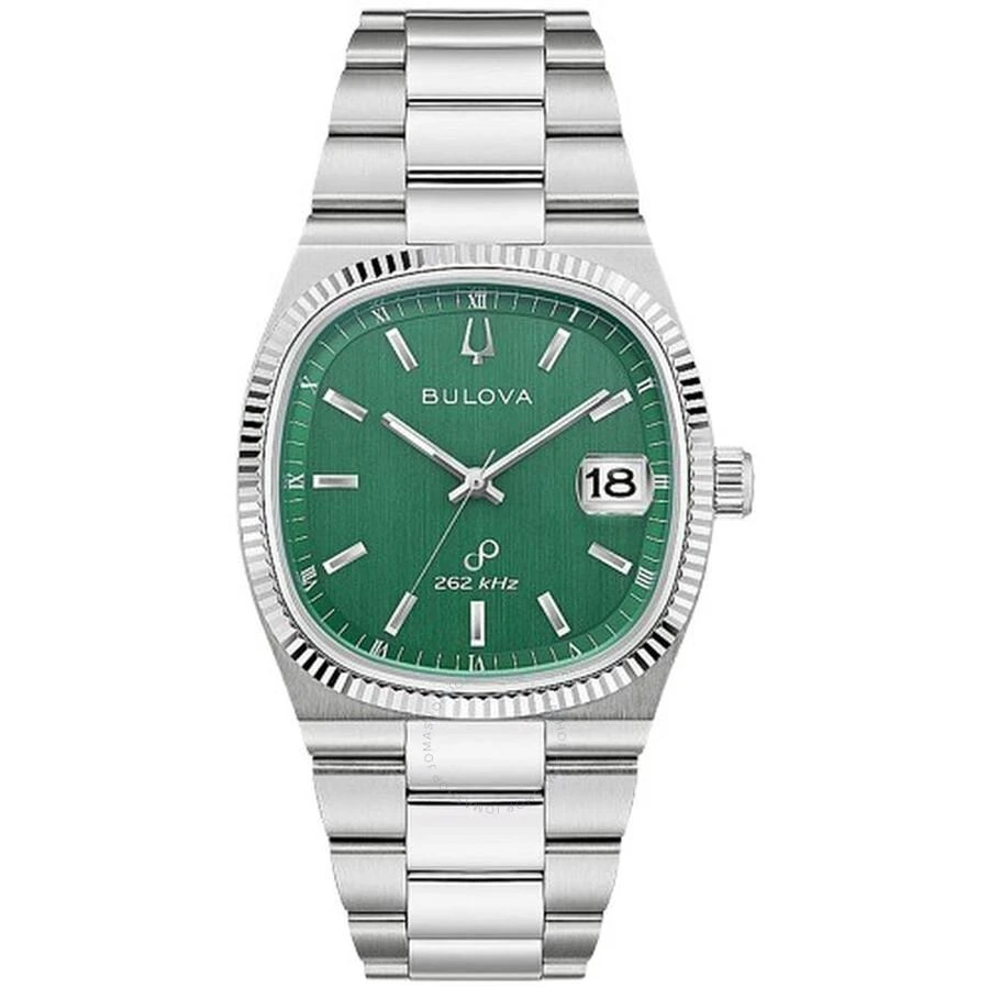Bulova Super Seville Quartz Green Dial Men's Watch 96B439 1