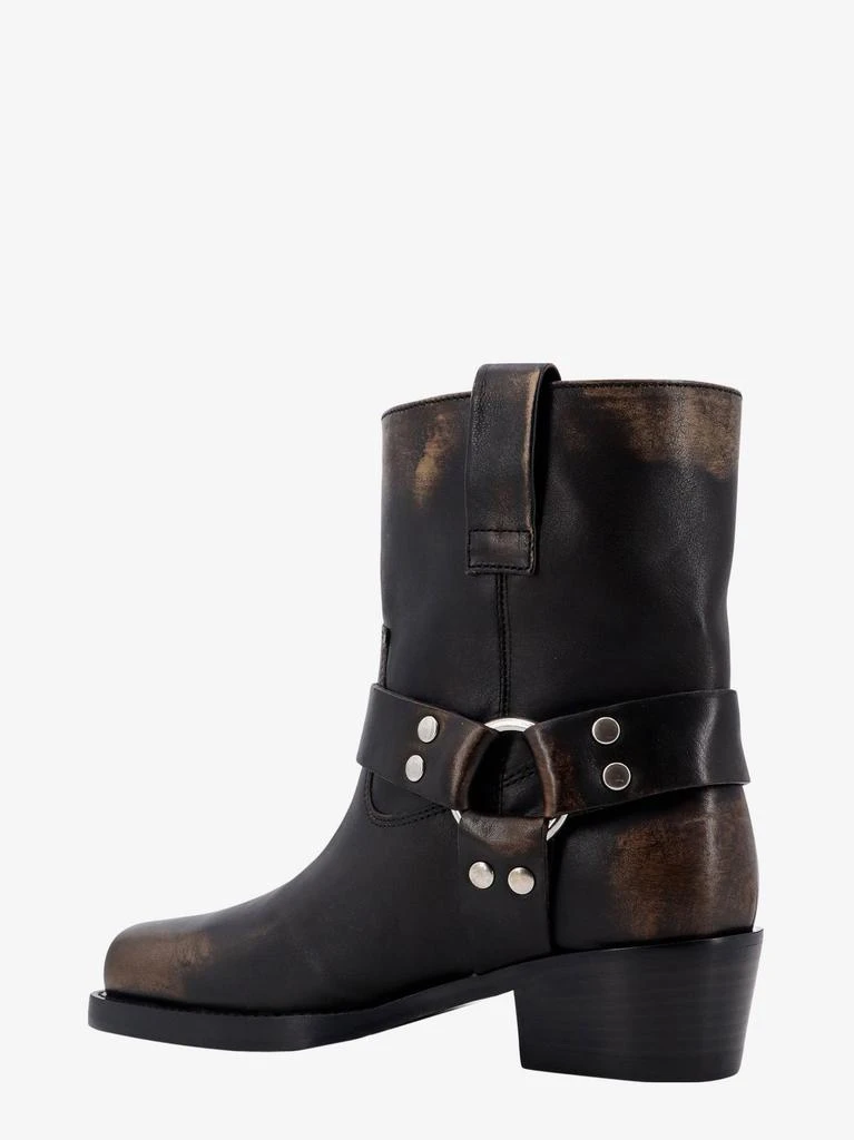 Paris Texas Leather ankle boots with used effect 3